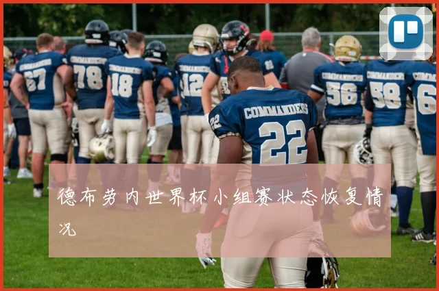 德布劳内世界杯小组赛状态恢复情况